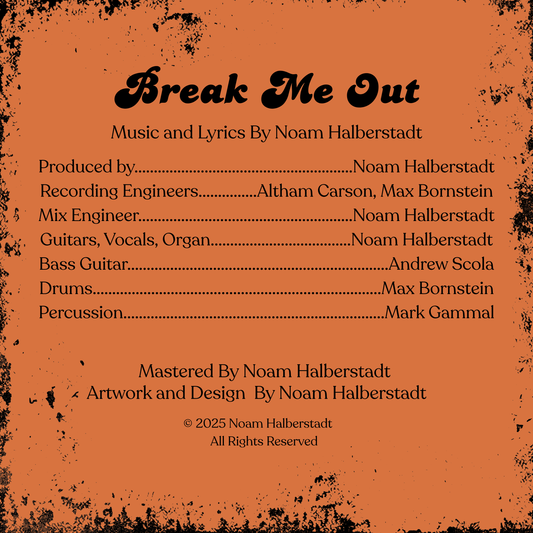 Break Me Out- 7" Vinyl